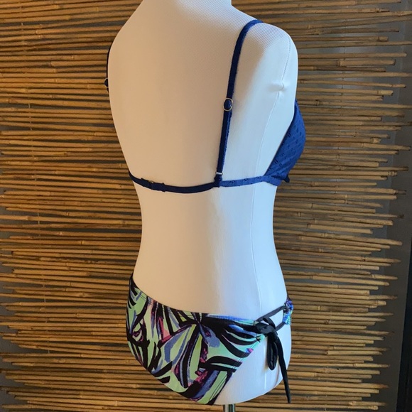 NWT Bikini String Tie Bottoms 2 Mix & Match Multi Colors By Next Sun Protection - Picture 9 of 11